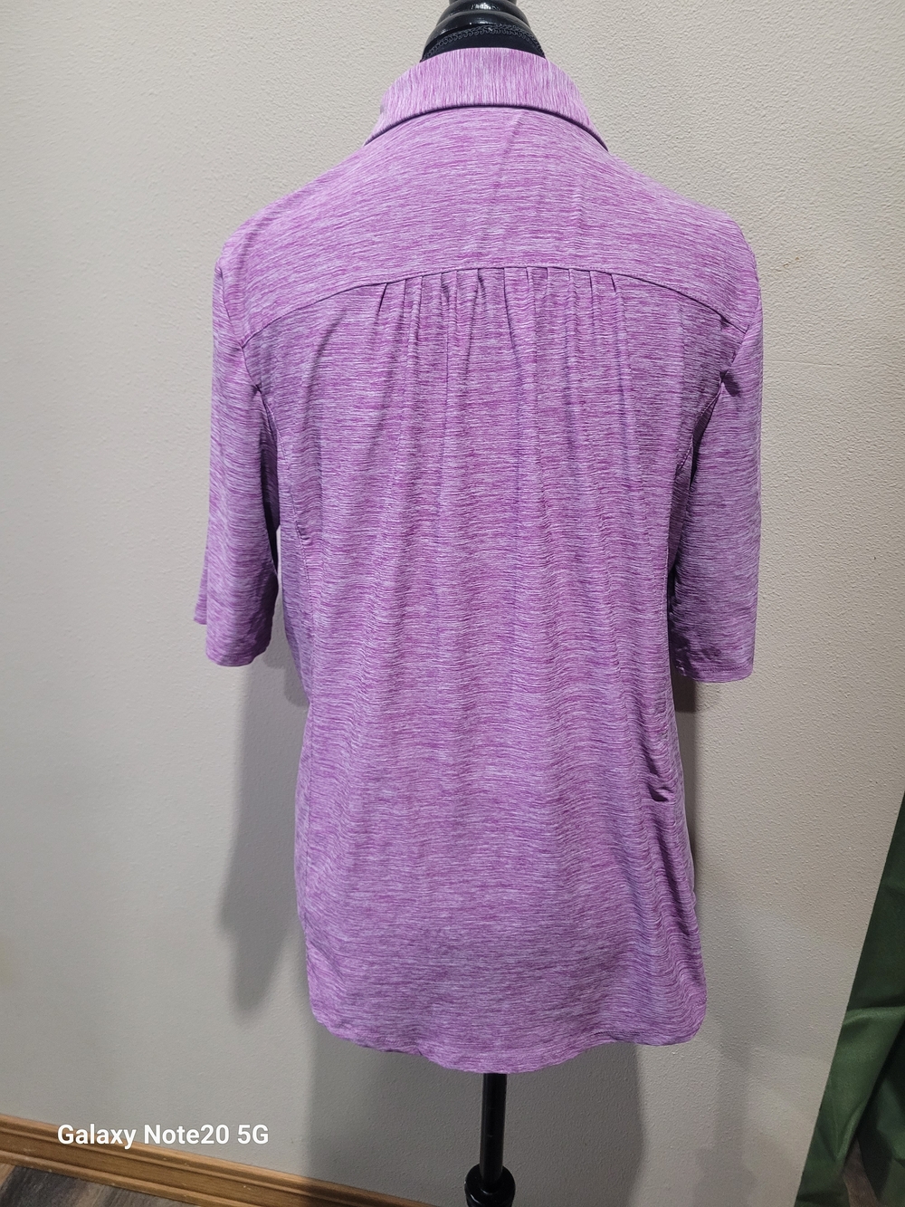 Duluth Trading Co. Polo Shirts Bundle Gray Purple Size L 2-Pack - Picture 4 of 11